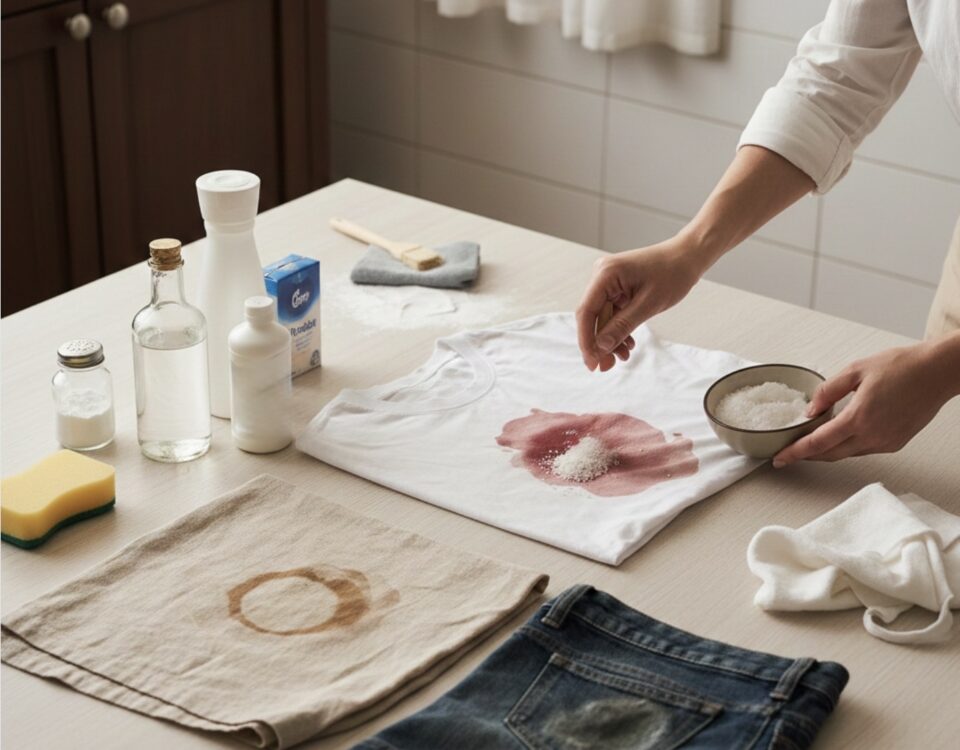 Limpieza de manchas difíciles